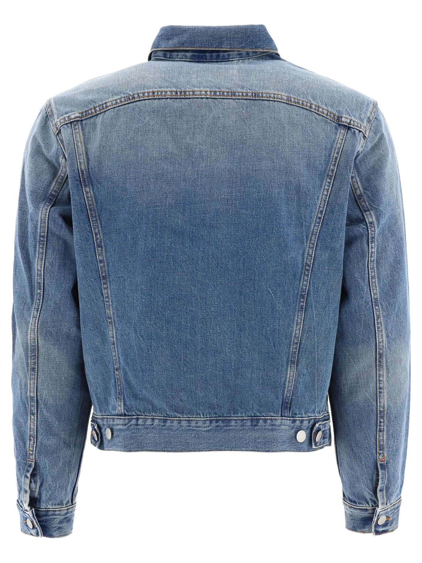 Acne Studios Buttoned Long-Sleeved Denim Jacket