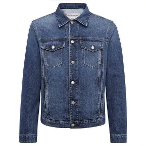 Alexander McQueen Buttoned Long Sleeved Denim Jacket