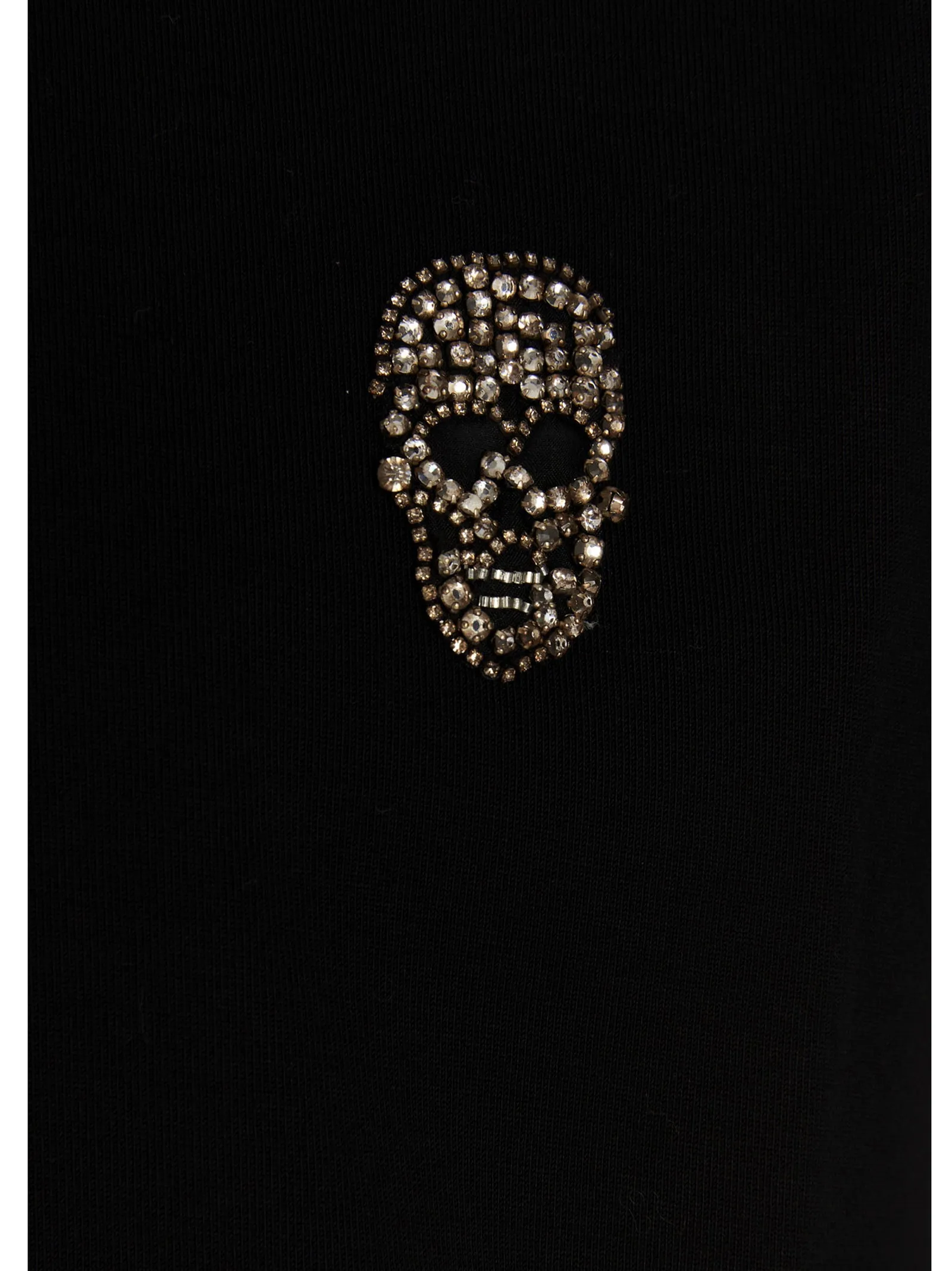 Alexander McQueen Embellished Skull T-Shirt