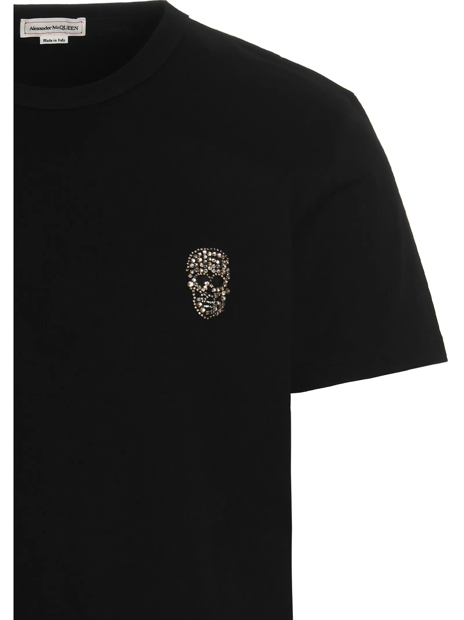 Alexander McQueen Embellished Skull T-Shirt