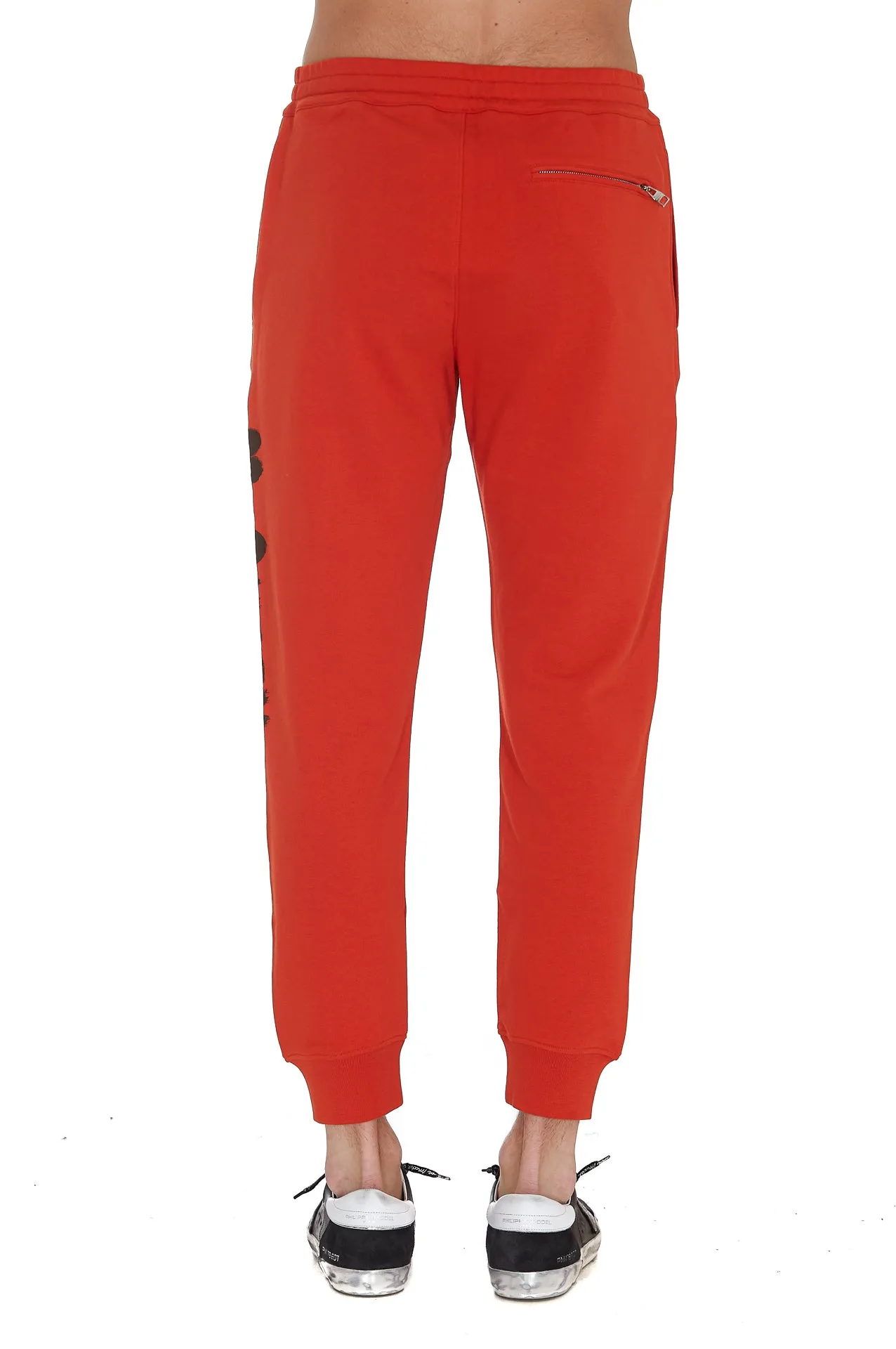 Alexander McQueen Graffiti Logo Print Track Pants