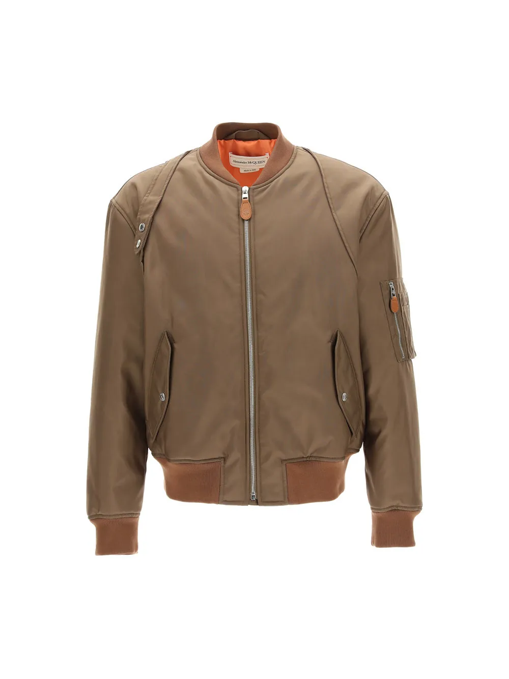 Alexander McQueen Harness MA-1 Bomber Jacket