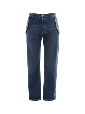 Alexander McQueen Hybrid Denim Jeans
