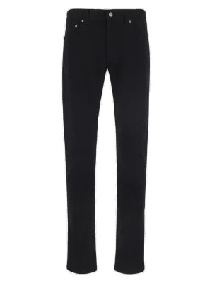 Alexander McQueen Logo Embroidered Jeans
