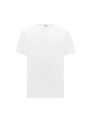 Alexander McQueen Logo Print Crewneck T-shirt
