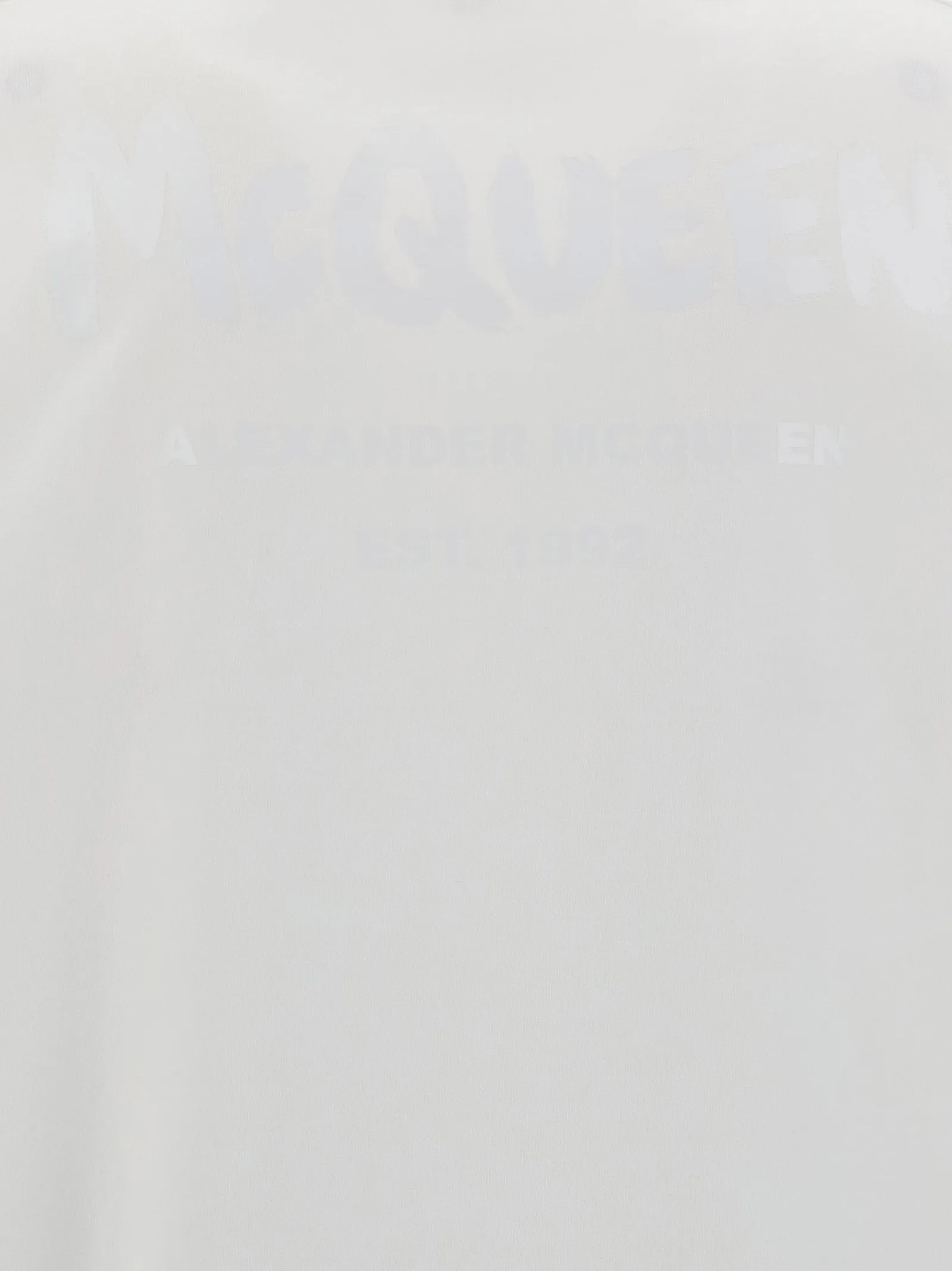 Alexander McQueen Logo Print Crewneck T-shirt