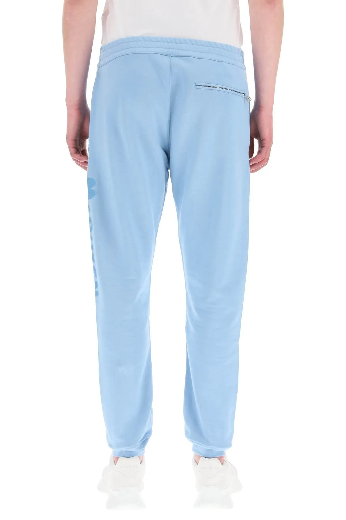 Alexander McQueen Logo Print Jogging Pants