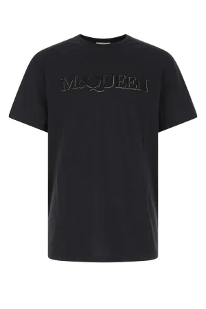 Alexander McQueen Logo Printed Crewneck T-Shirt