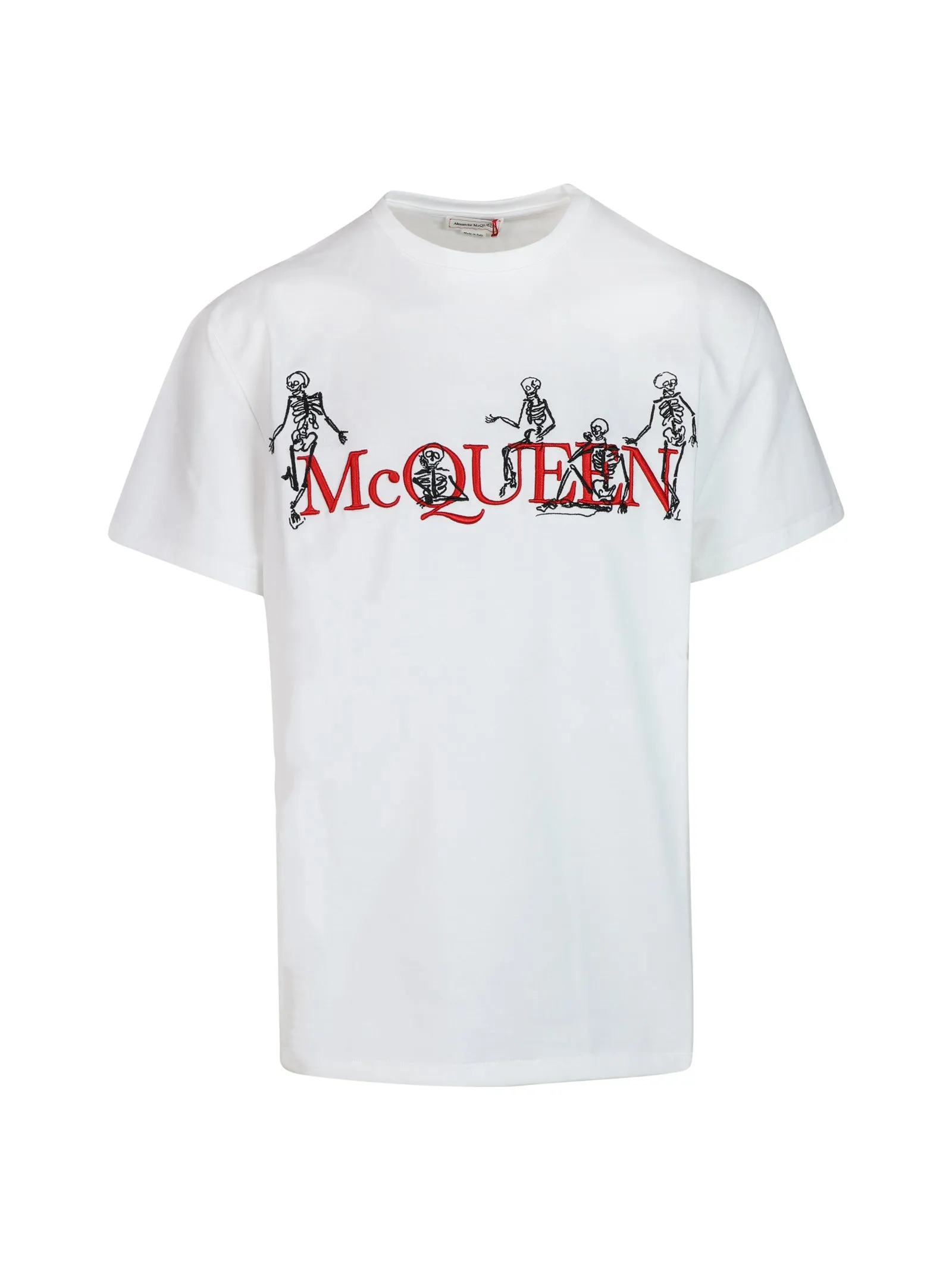 Alexander McQueen Logo Printed Crewneck T-Shirt