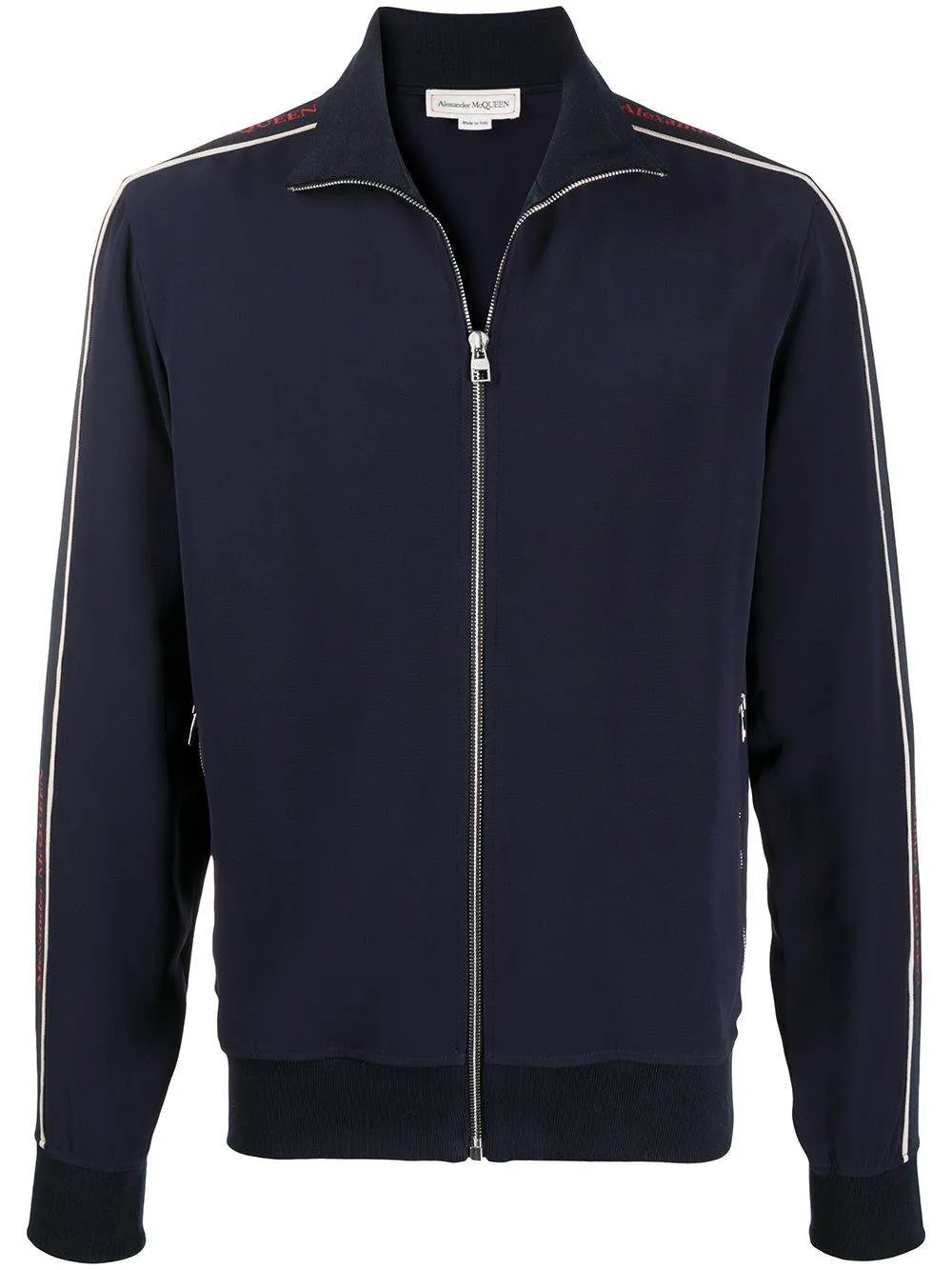 Alexander McQueen Logo Tape Track Jacket
