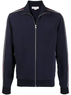 Alexander McQueen Logo Tape Track Jacket