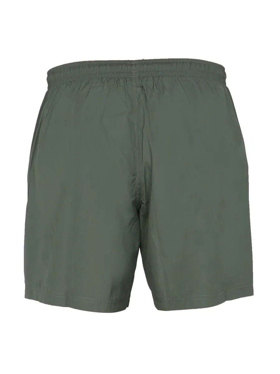 Alexander McQueen Side Logo Band Swim Shorts
