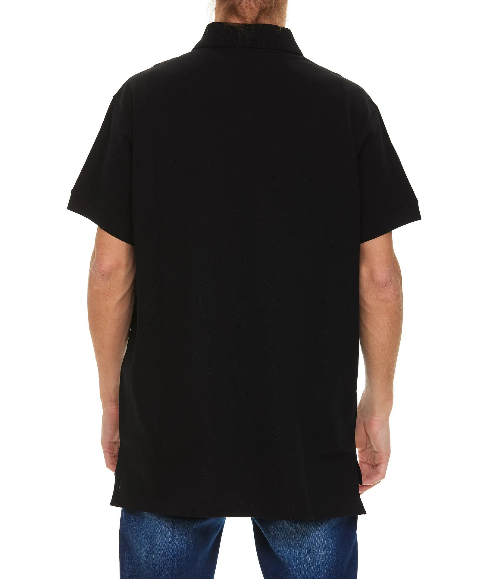 Alexander McQueen Skull Embroidered Polo Shirt