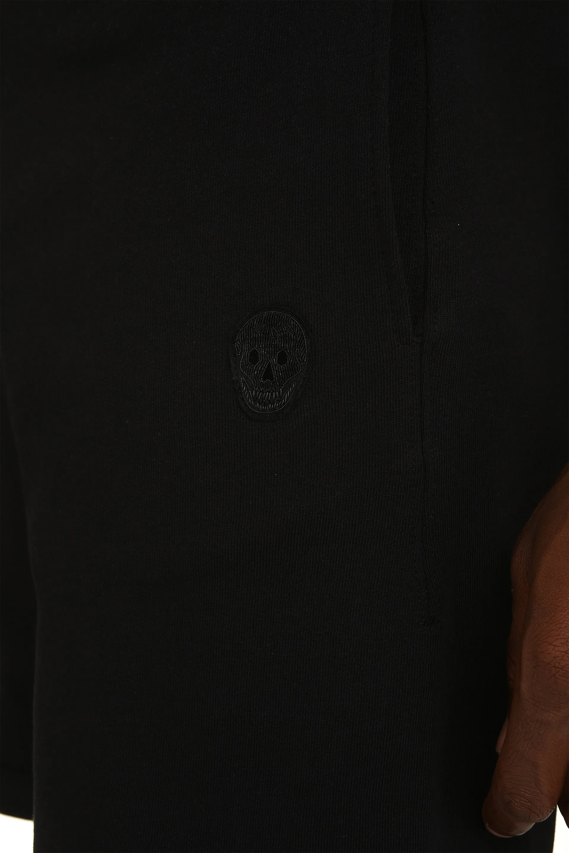 Alexander McQueen Skull Embroidered Track Shorts