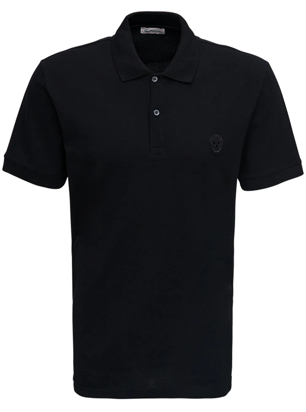 Alexander McQueen Skull Patch Polo Shirt
