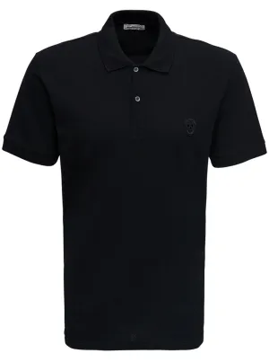 Alexander McQueen Skull Patch Polo Shirt