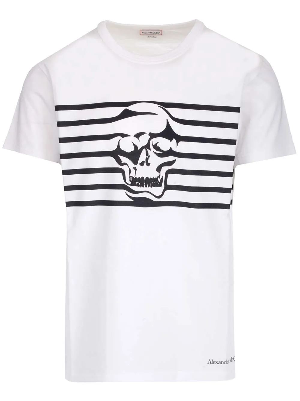 Alexander McQueen Skull Printed Crewneck T-Shirt