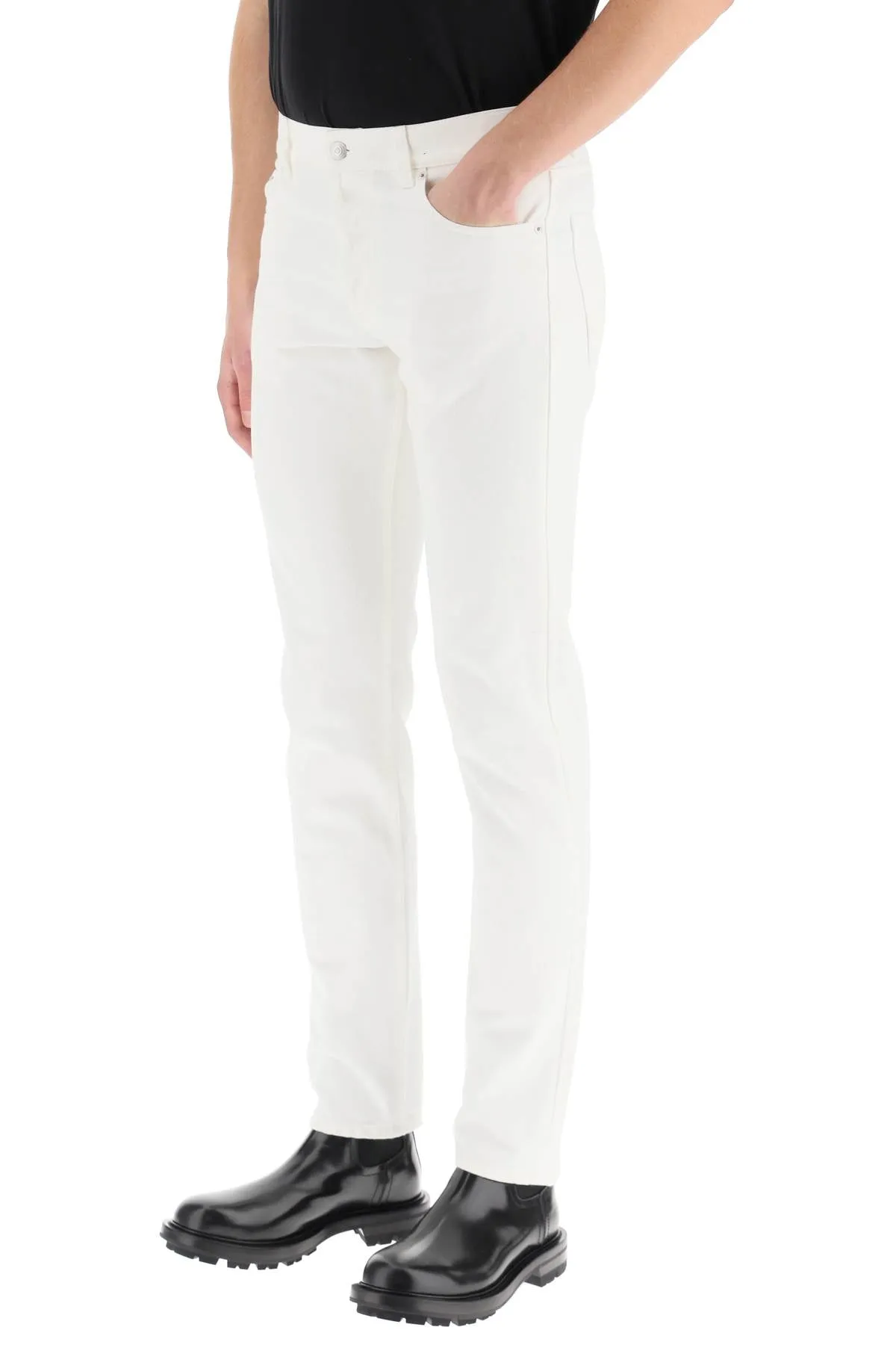 Alexander McQueen Straight Leg Tailored Jeans