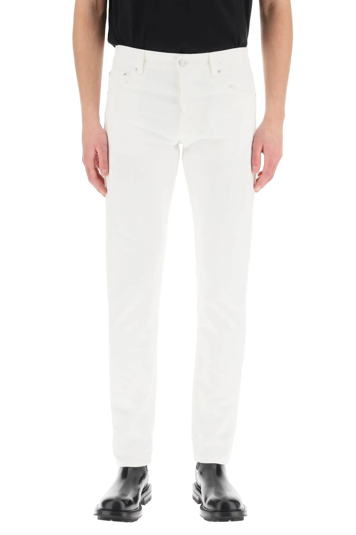 Alexander McQueen Straight Leg Tailored Jeans