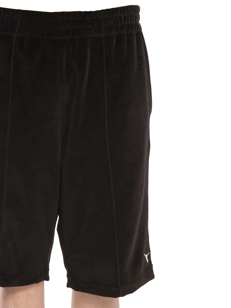 Alexander Wang Chenille Logo Embroidered Cargo Shorts