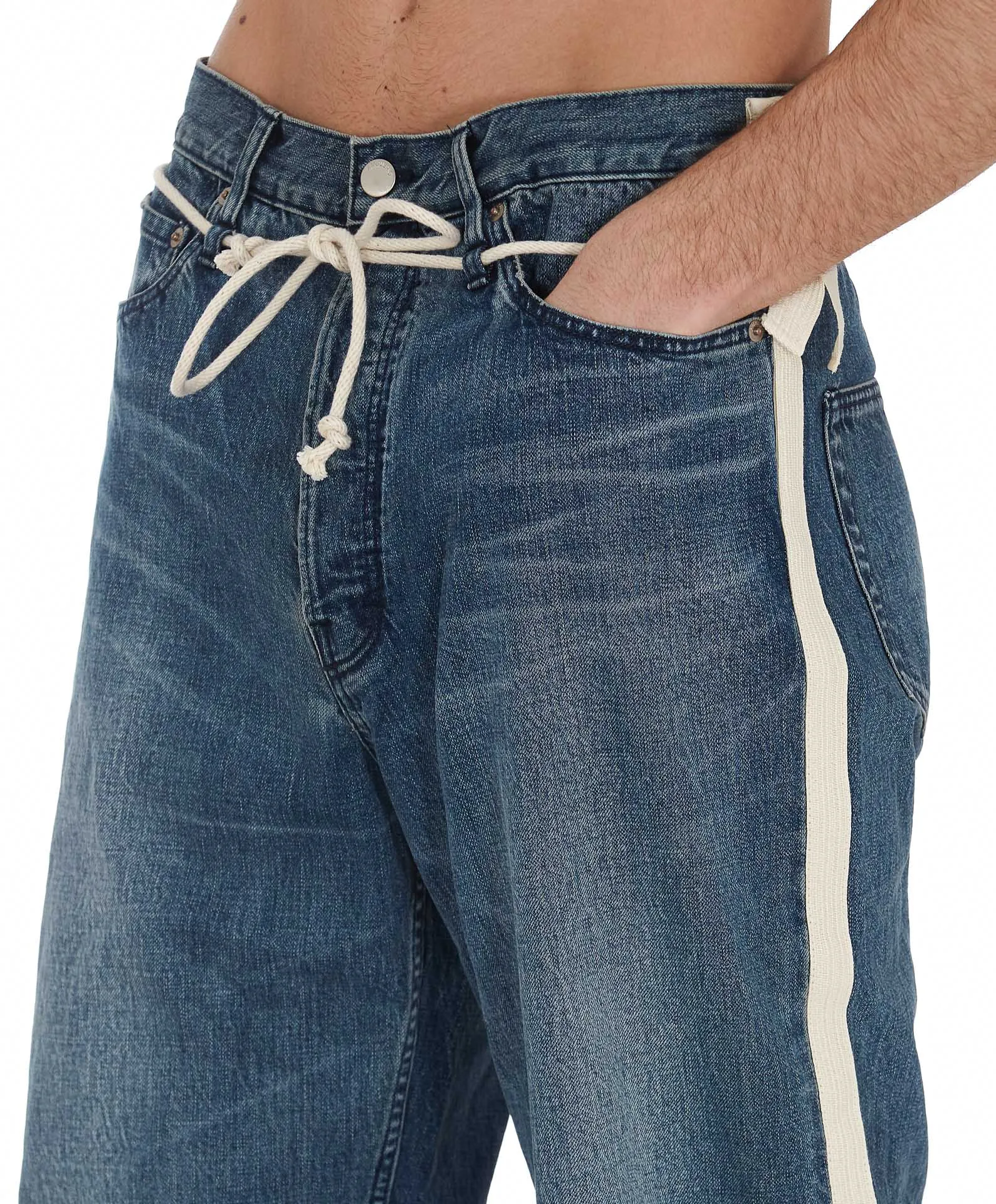 Ambush Side Stripe Drawstring Jeans