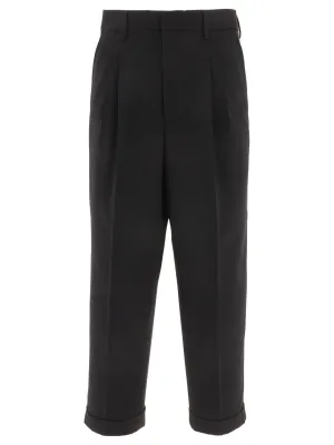AMI Pleated Tailored Trousers