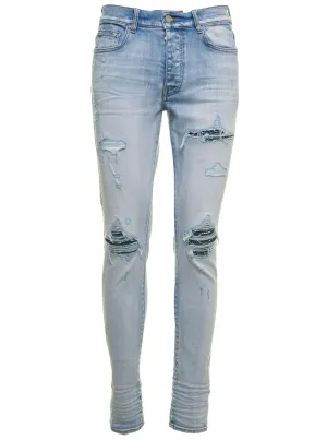 Amiri Distressed Skinny Cut Jeans