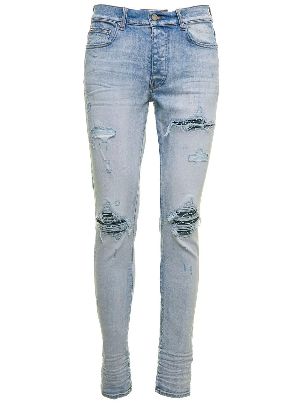 Amiri Distressed Skinny Cut Jeans