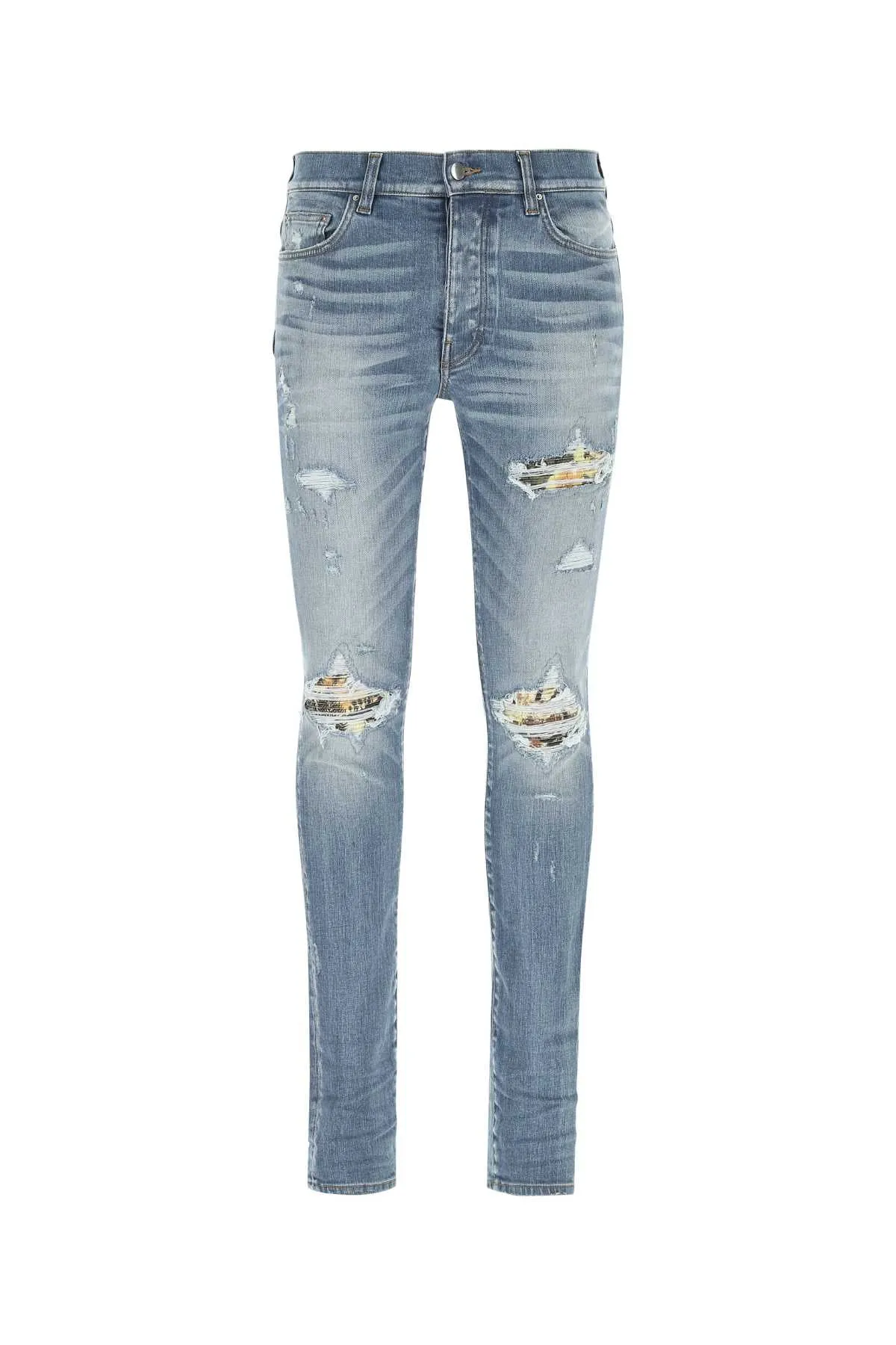 Amiri Distressed Slim Fit Jeans