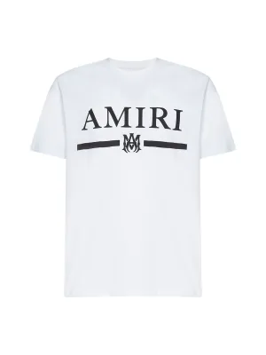 Amiri Logo Printed Crewneck T-Shirt