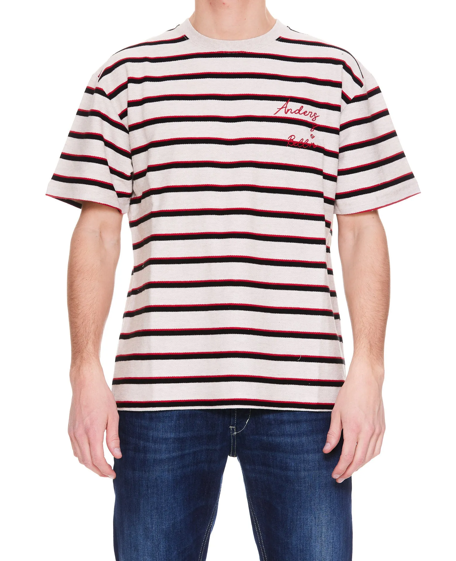Andersson Bell Striped Crewneck T-Shirt