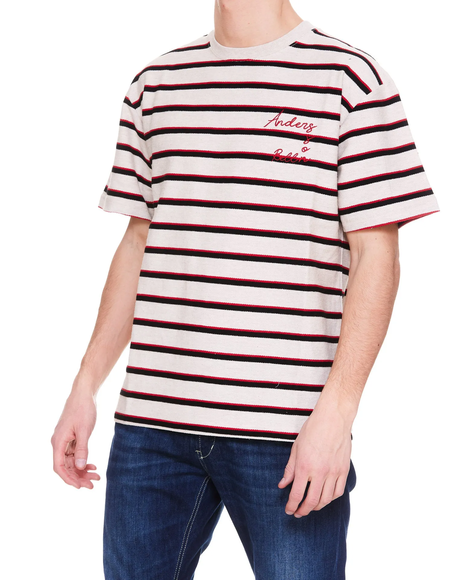 Andersson Bell Striped Crewneck T-Shirt