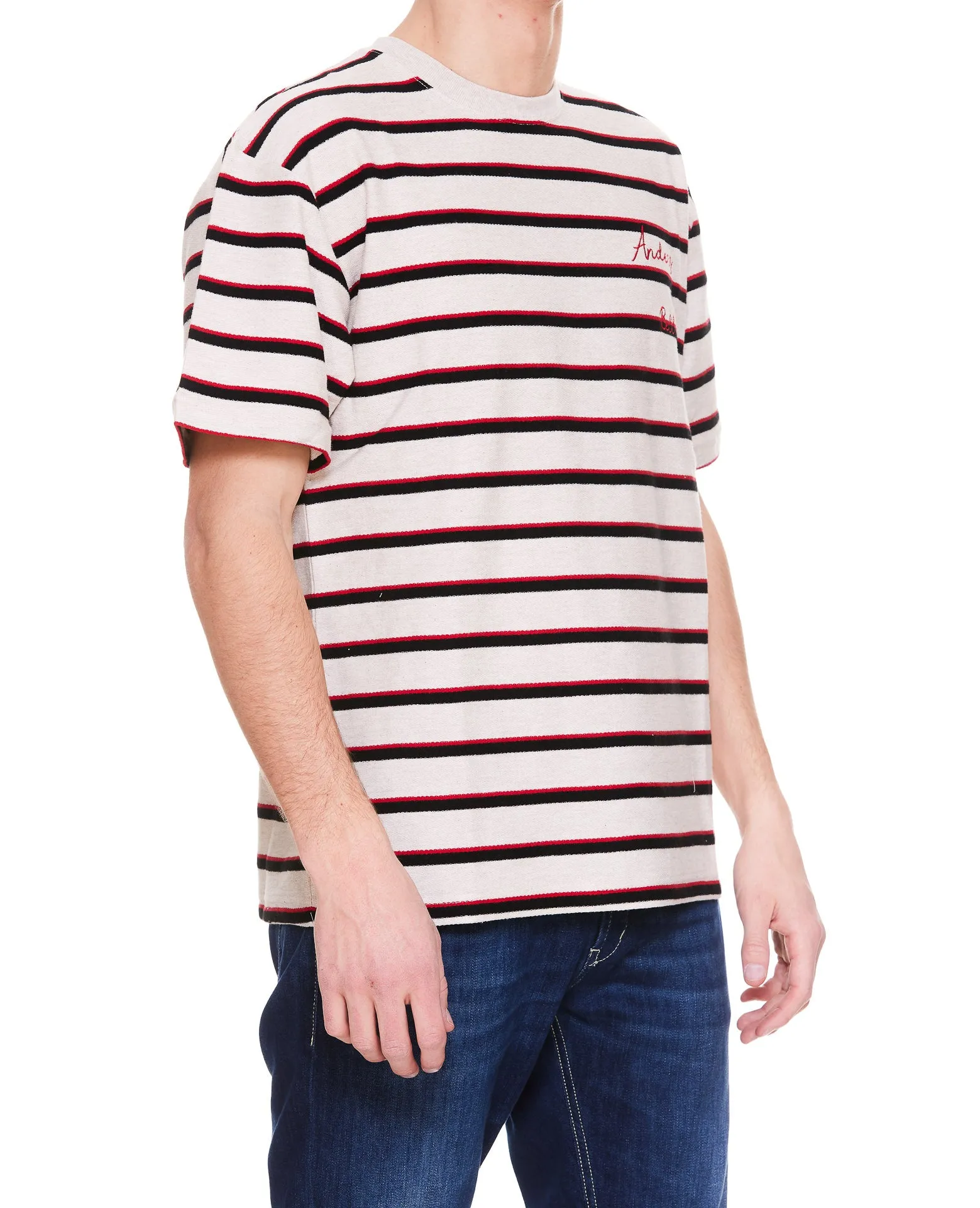Andersson Bell Striped Crewneck T-Shirt
