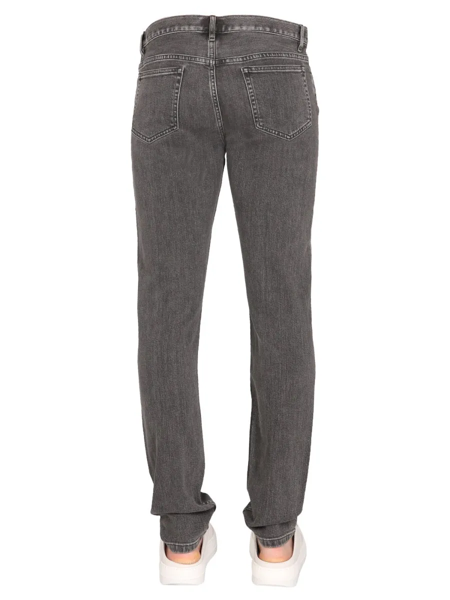 A.P.C. Buttoned Skinny Jeans
