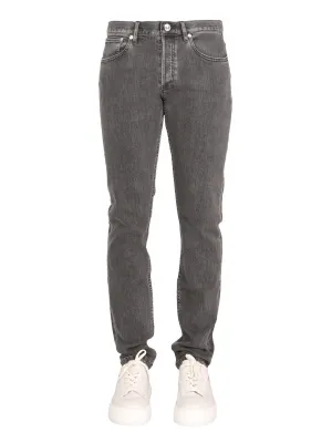 A.P.C. Buttoned Skinny Jeans