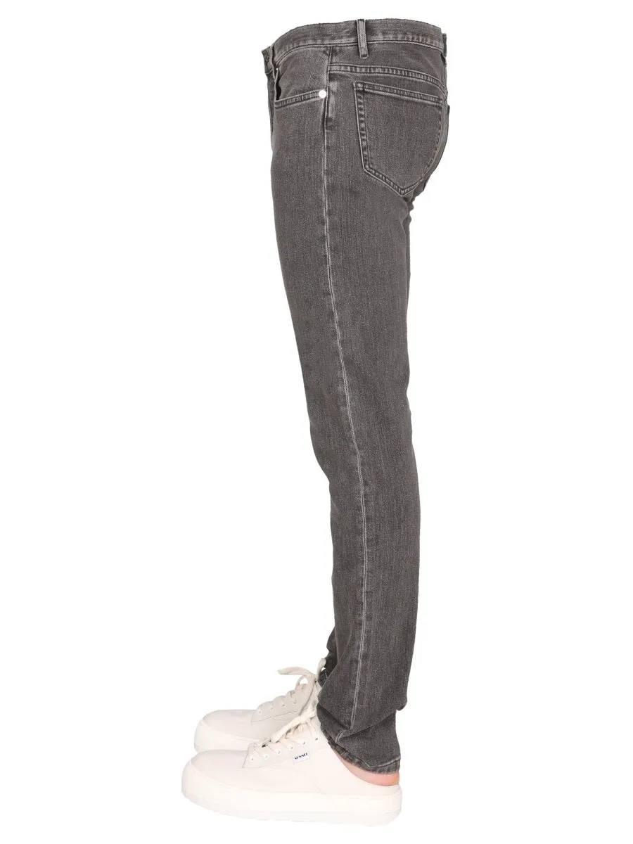 A.P.C. Buttoned Skinny Jeans