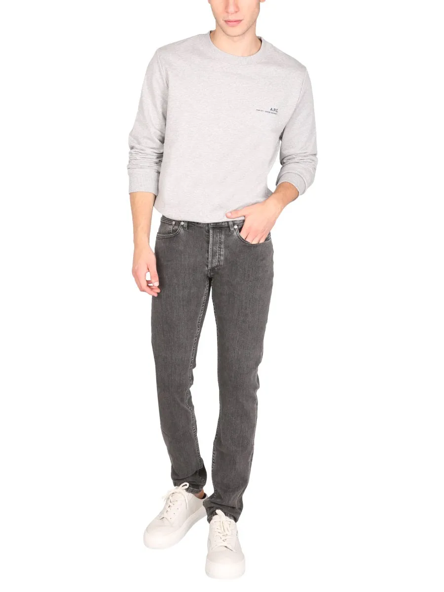 A.P.C. Buttoned Skinny Jeans