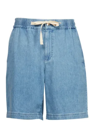 A.P.C. Elasticated Waist Drawstring Denim Shorts