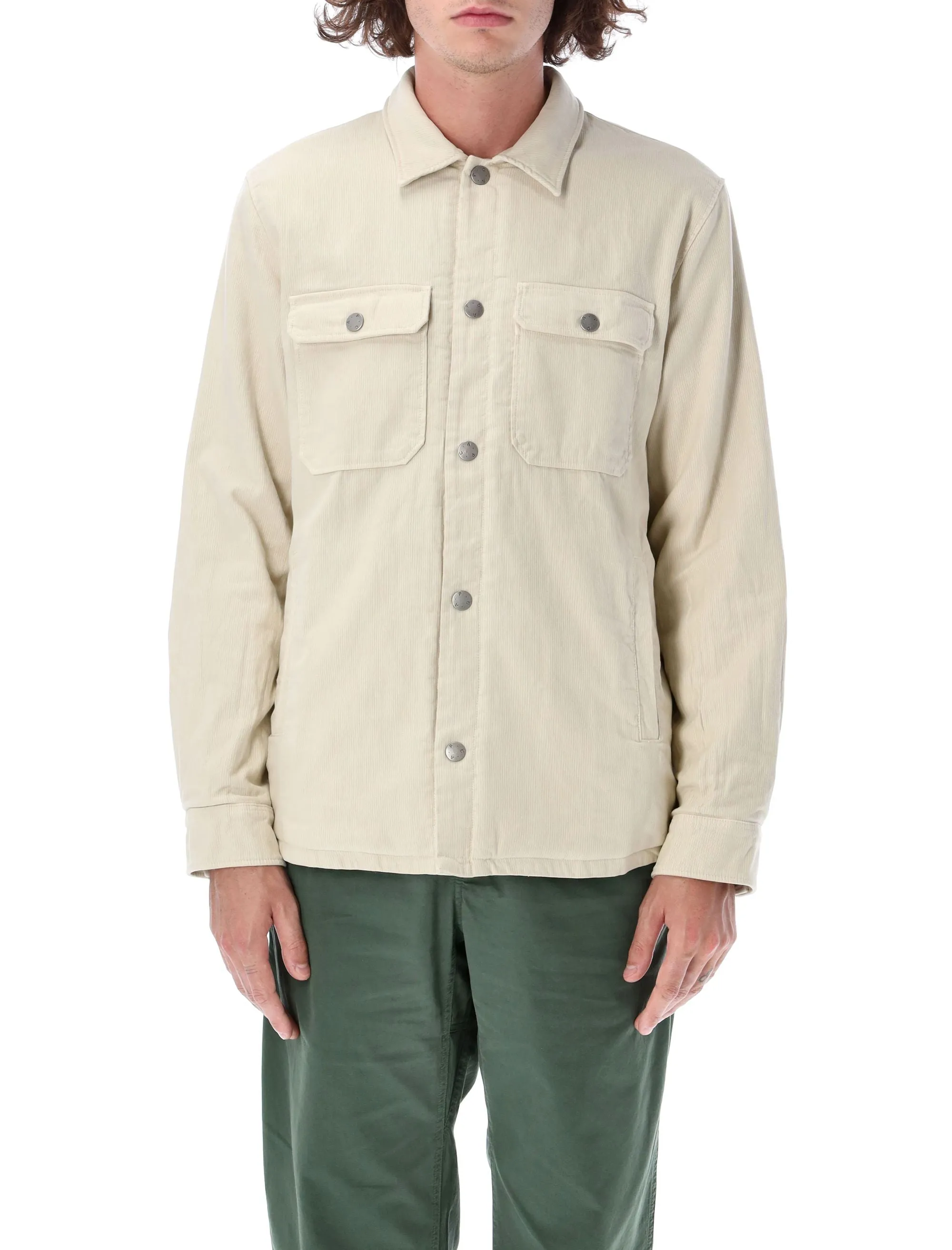 A.P.C Long-Sleeve Button Up Shirt Jacket
