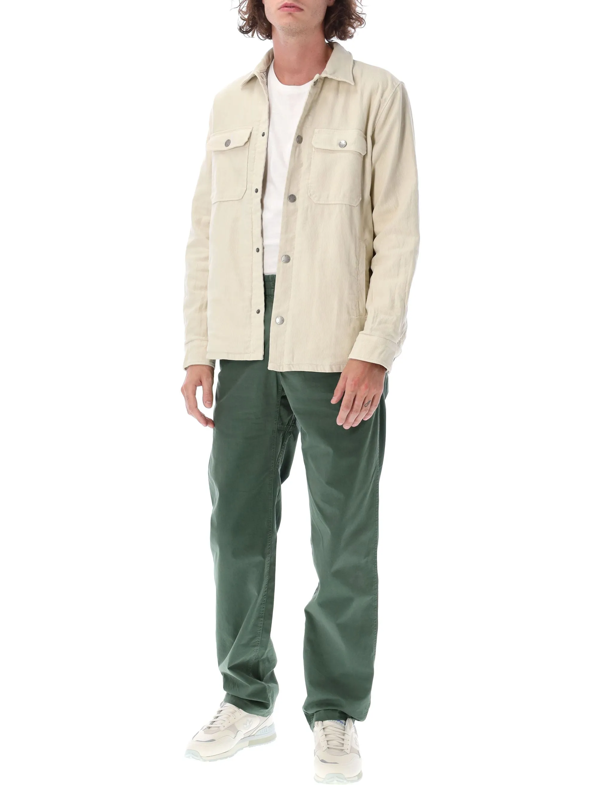 A.P.C Long-Sleeve Button Up Shirt Jacket