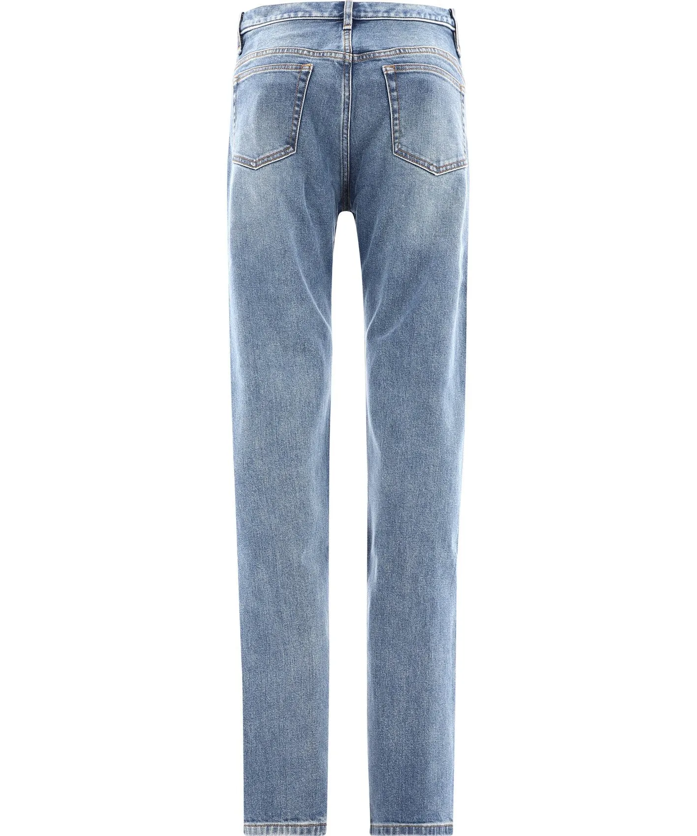 A.P.C. Mid-Waist Washed Effect Jeans