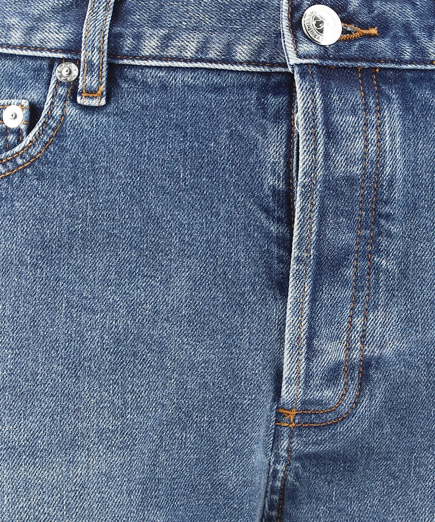 A.P.C. Mid-Waist Washed Effect Jeans