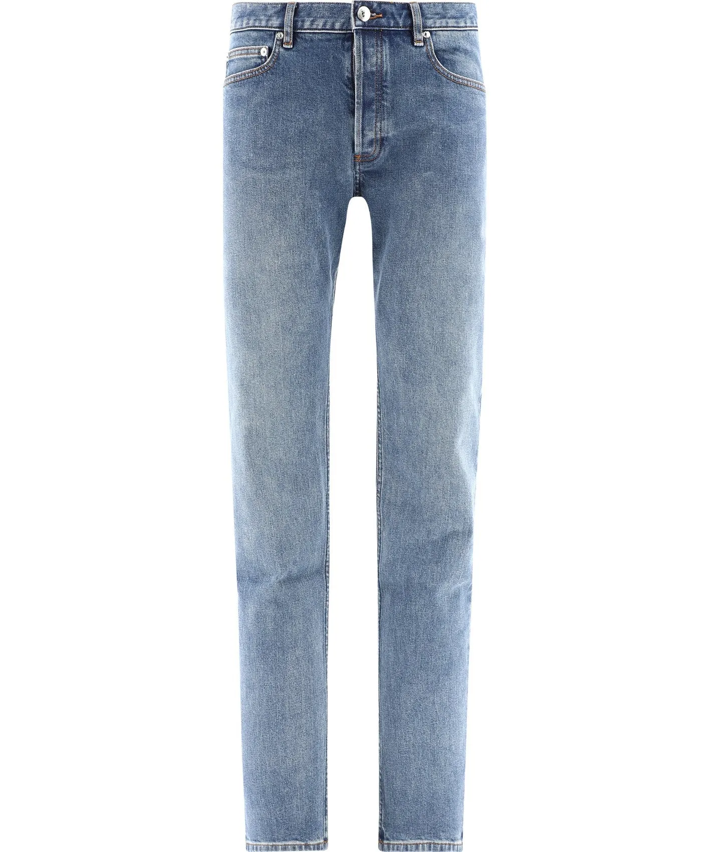 A.P.C. Mid-Waist Washed Effect Jeans