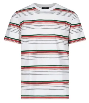 A.P.C. Striped Crewneck T-Shirt