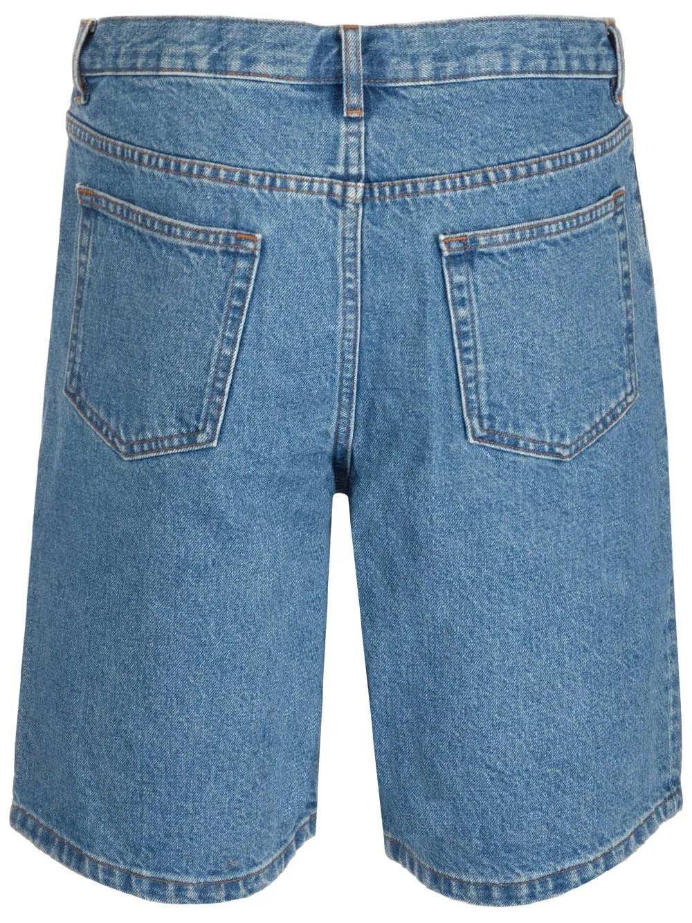 A.P.C. Washed Denim Shorts