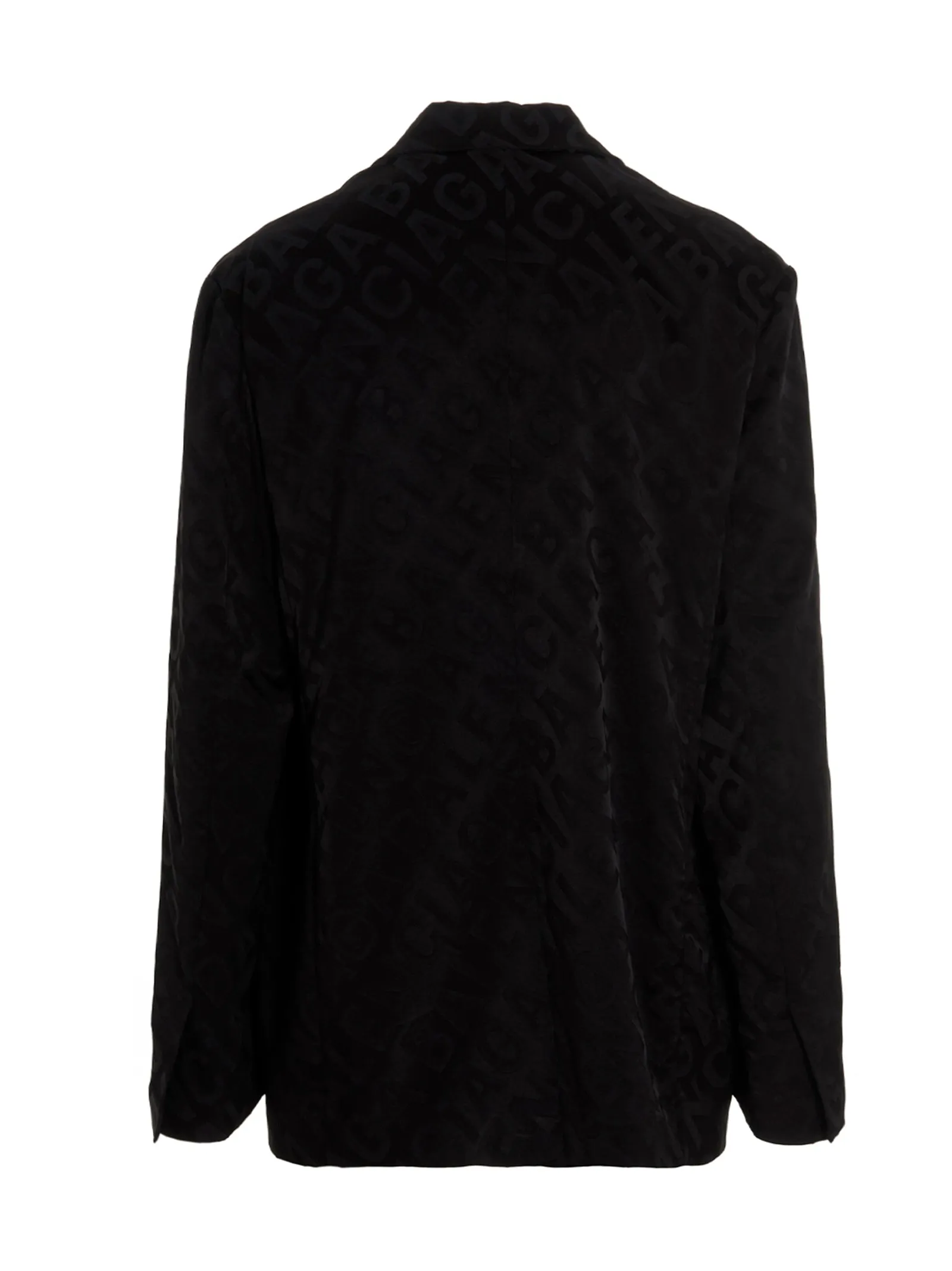 Balenciaga Logo Detailed Single-Breasted Jacket