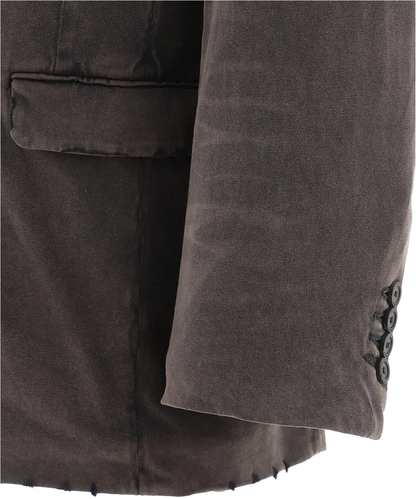 Balenciaga Slim Worn-Out Double-Breasted Jacket