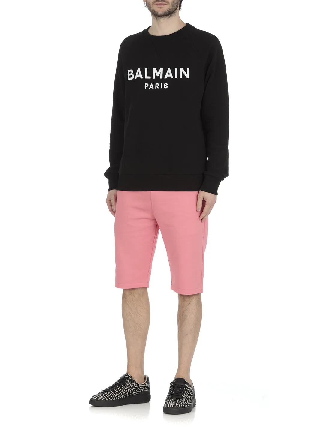 Balmain Knee-Length Drawstring Bermuda Shorts