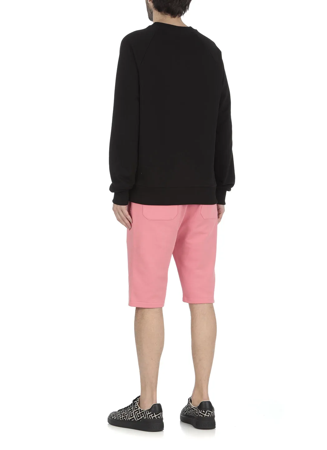 Balmain Knee-Length Drawstring Bermuda Shorts