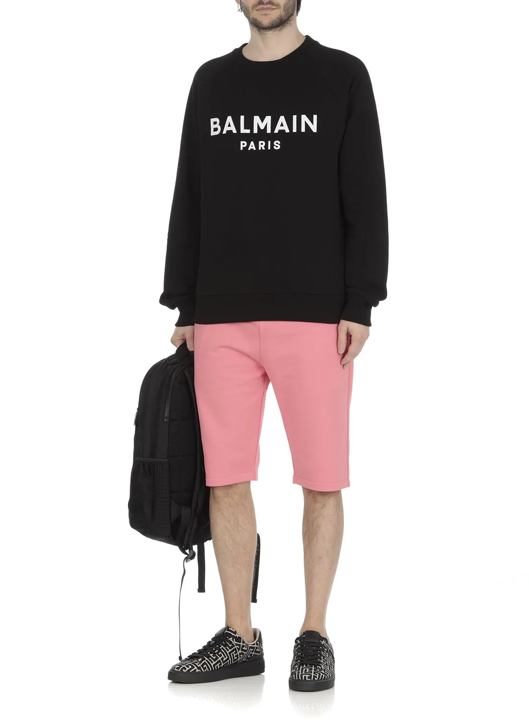 Balmain Knee-Length Drawstring Bermuda Shorts